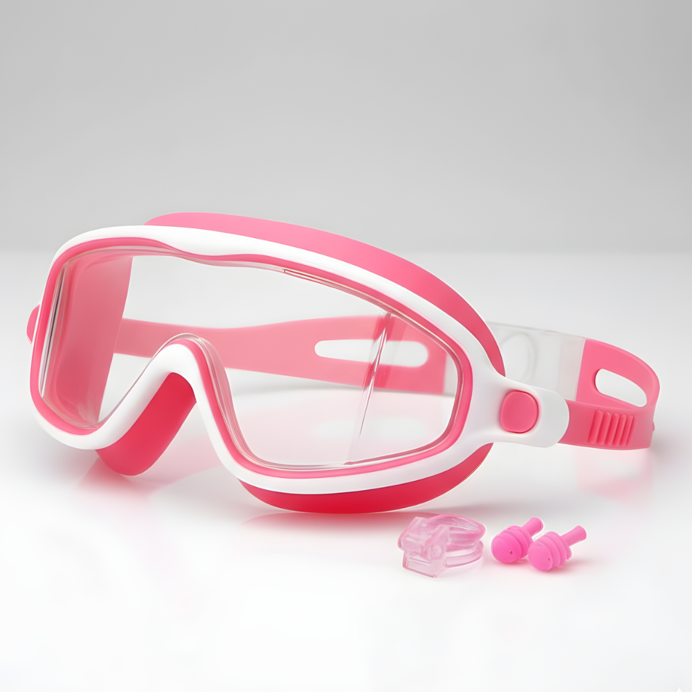 Kids Anti-Fog Goggles Swimming Set
