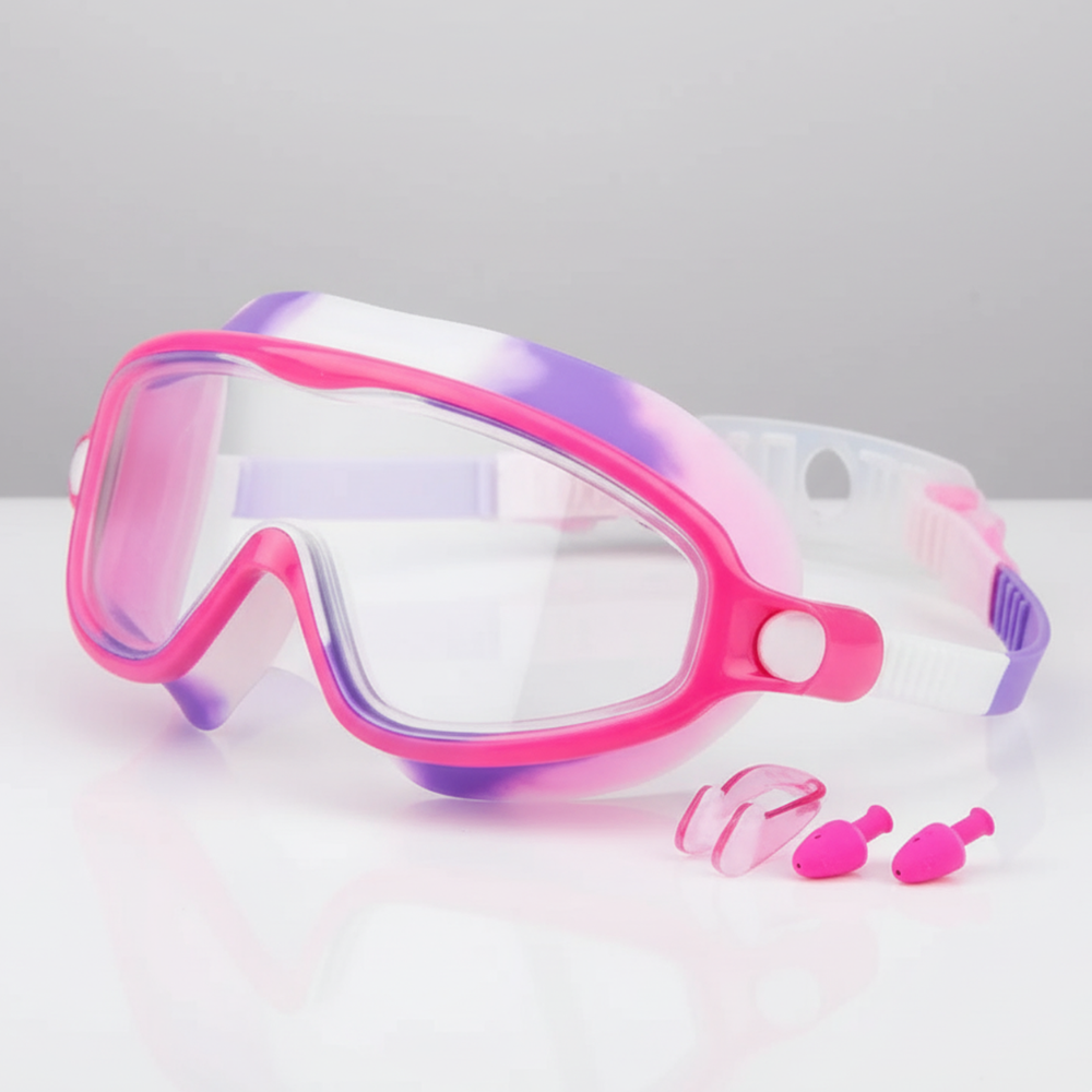 Kids Anti-Fog Goggles Swimming Set