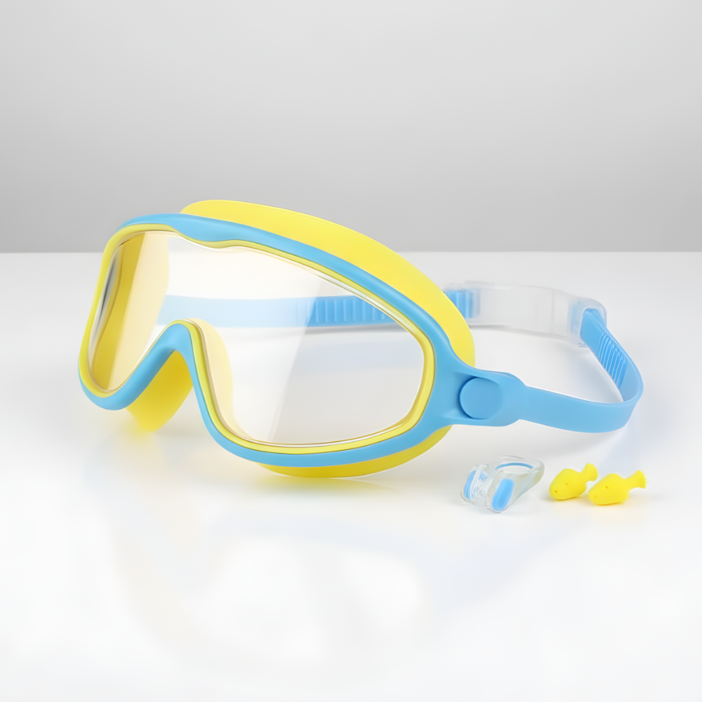Kids Anti-Fog Goggles Swimming Set