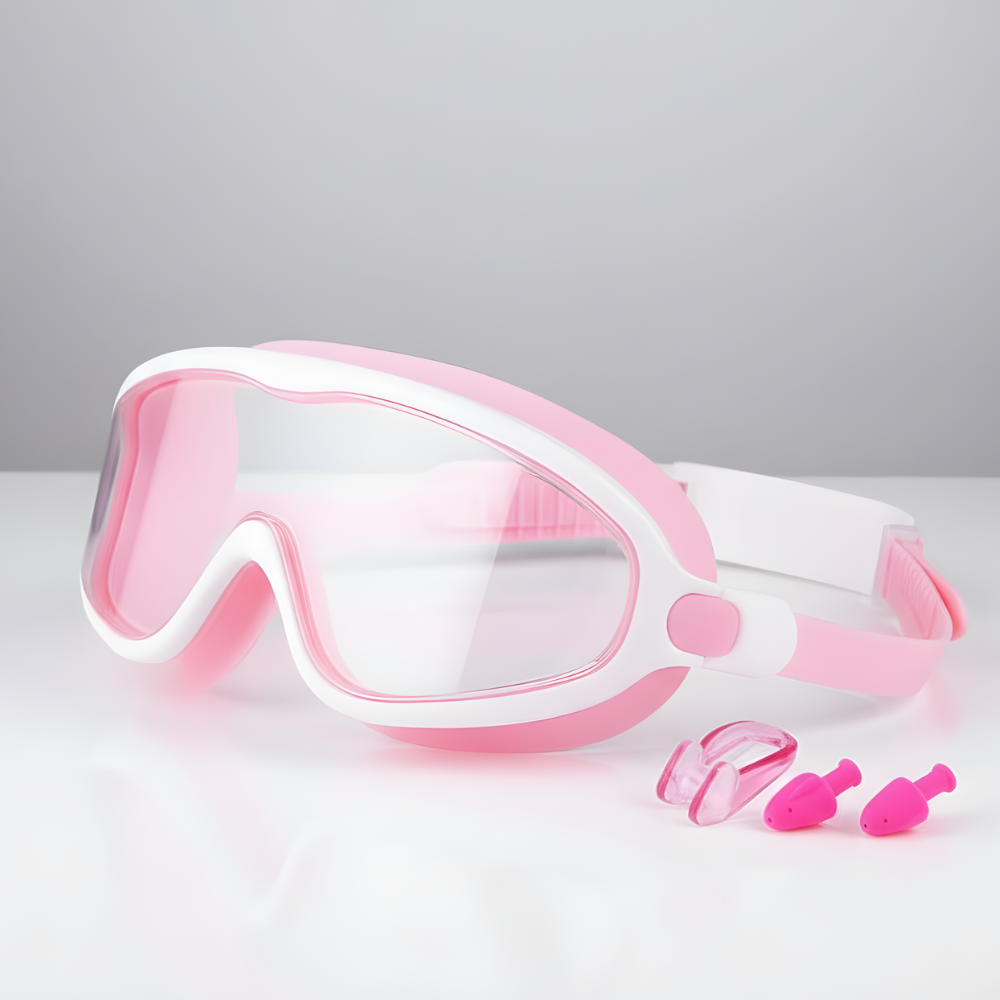 Kids Anti-Fog Goggles Swimming Set