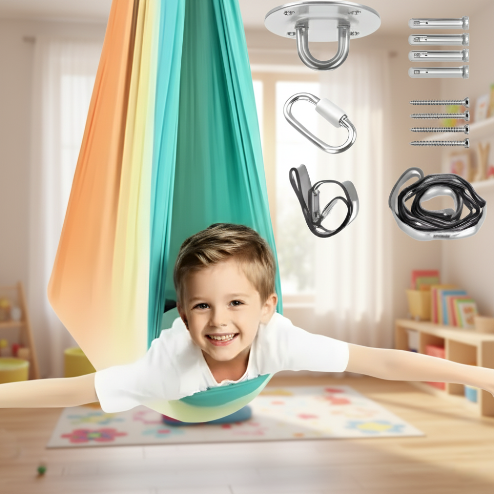 Swing Unwind Kids Sensory Hanging Chair Indoor