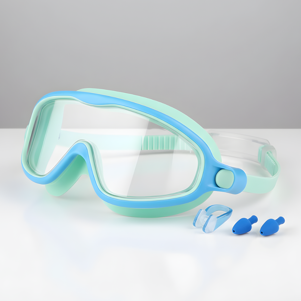 Kids Anti-Fog Goggles Swimming Set