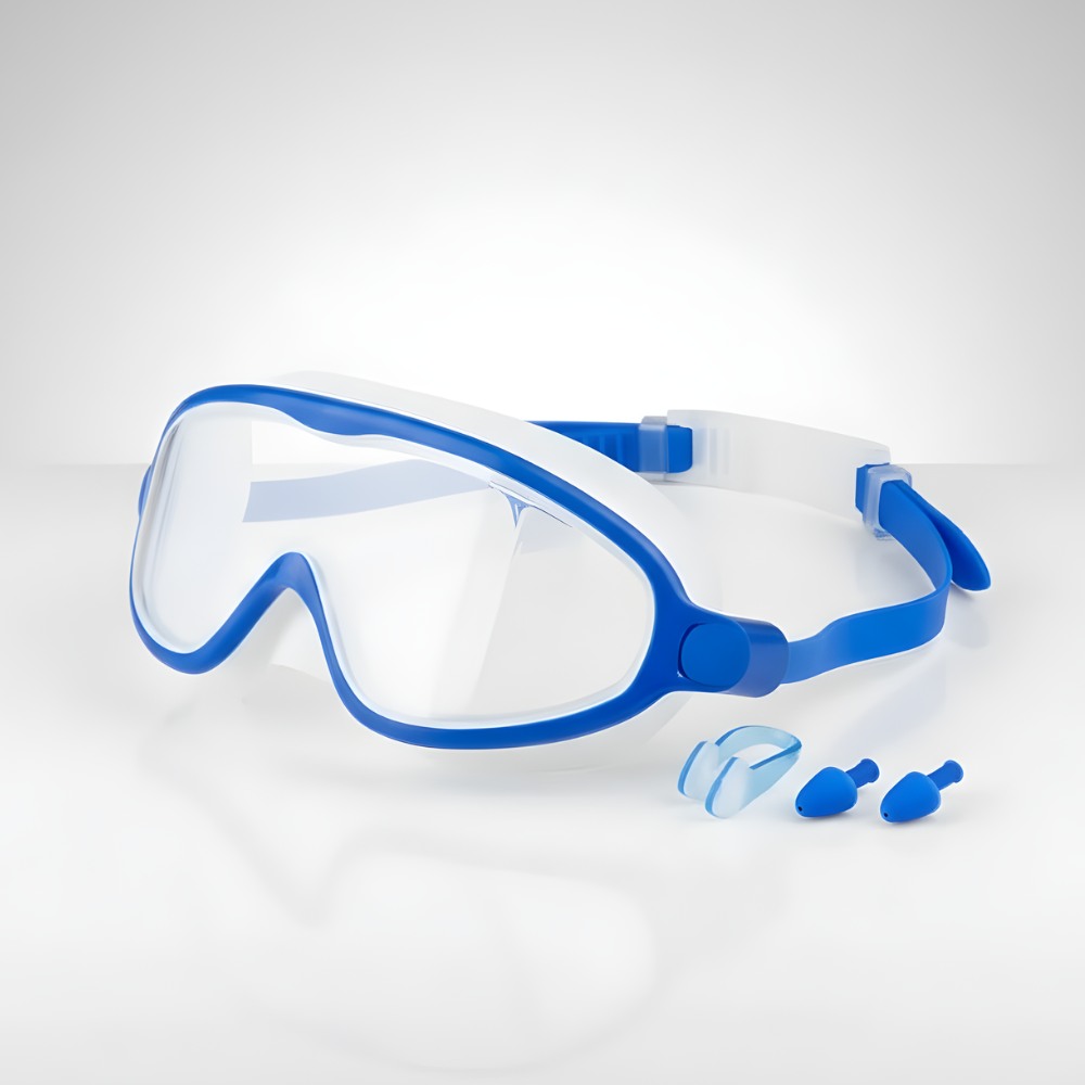 Kids Anti-Fog Goggles Swimming Set