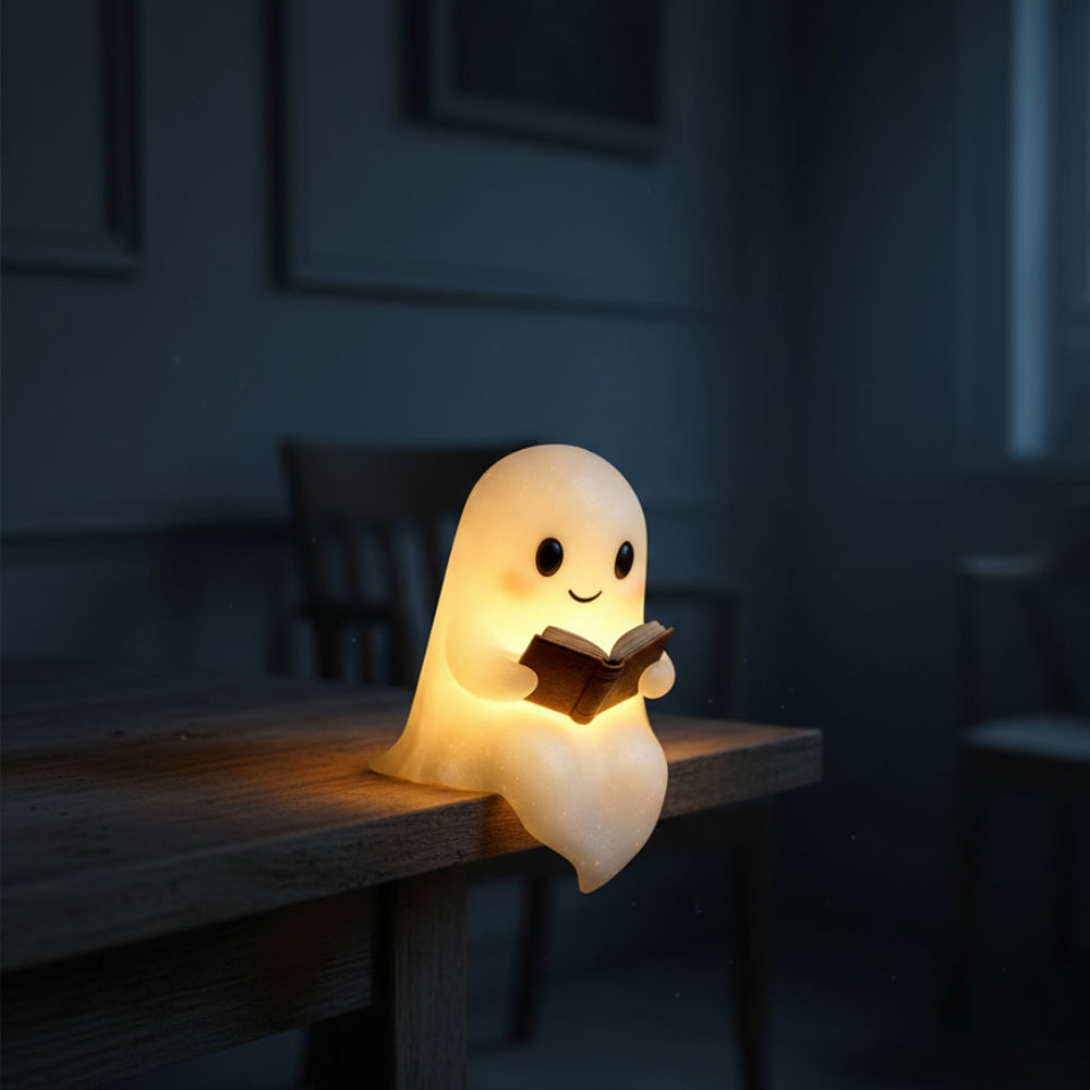 Table Lamp LED Ghost Light Resin Night Figure Reading Design