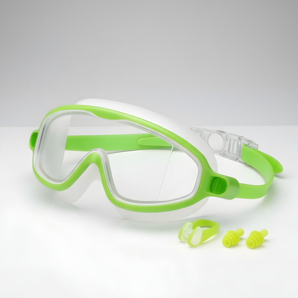 Kids Anti-Fog Goggles Swimming Set