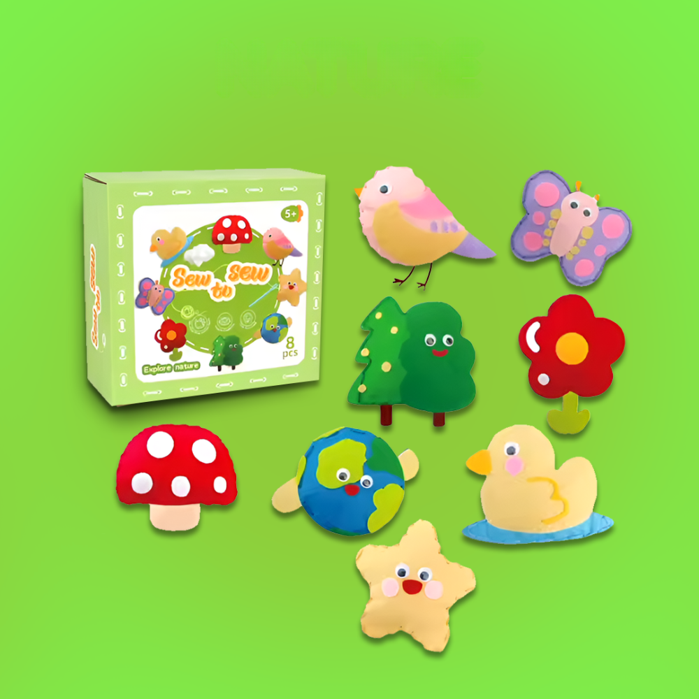 Sewing Kit Kids Craft Activity Educational Toy