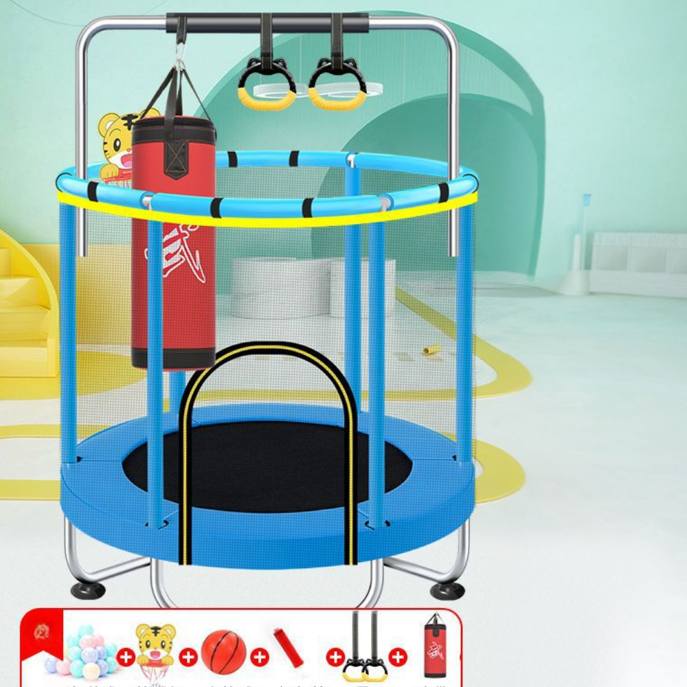 Kinder Trampolin Innen Außen Spielset Aktivitätspark Rahmen
