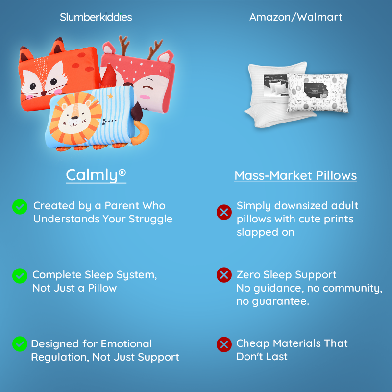 Calmly® - The sensory pillow for better and healthier sleep