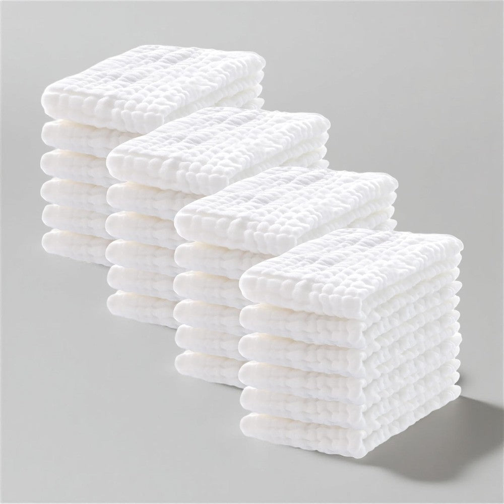 Baby Burp Cloth Washcloth Absorbent Reusable Feeding Care