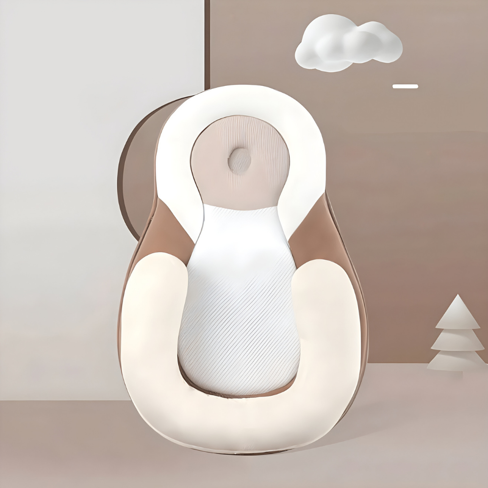 Baby Pillow Flat Head Support Ergonomic Newborn Sleep Cushion