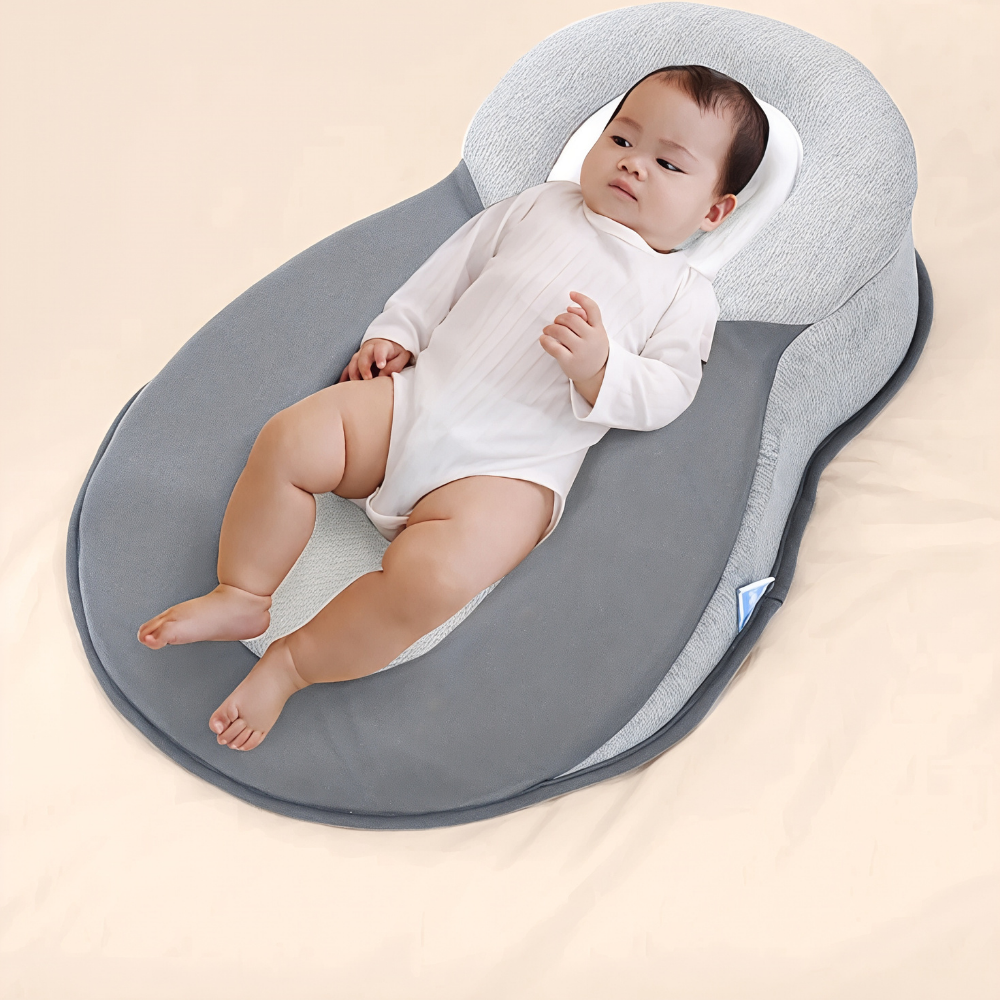 Baby Pillow Flat Head Support Ergonomic Newborn Sleep Cushion