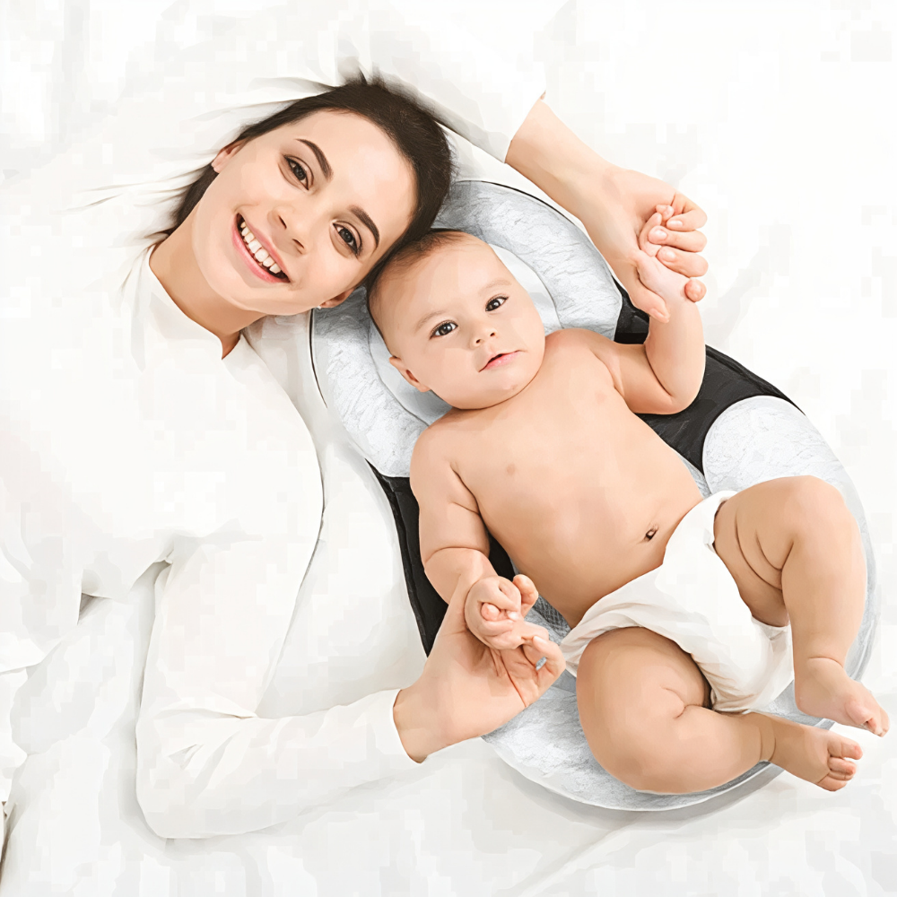 Baby Pillow Flat Head Support Ergonomic Newborn Sleep Cushion
