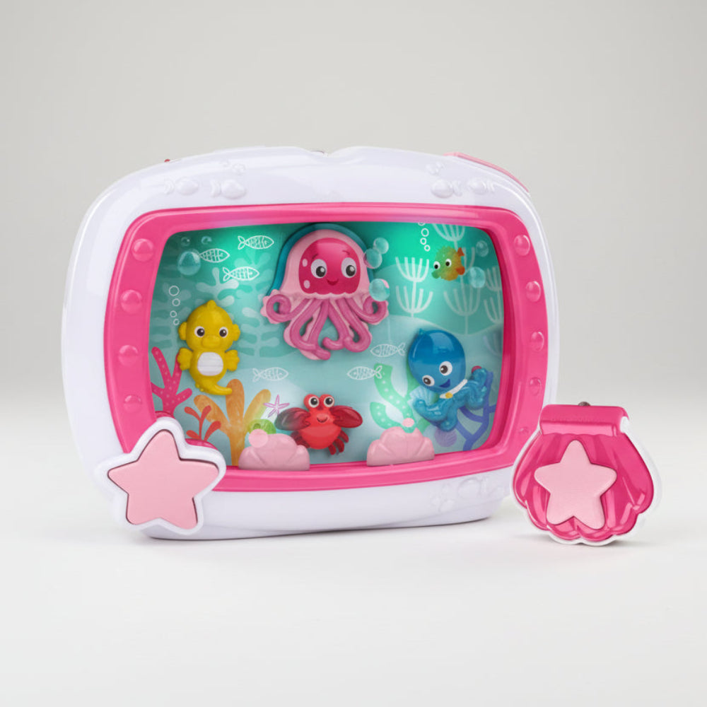 Baby Crib Sound Machine Ocean Musical Light Soother Toy 10