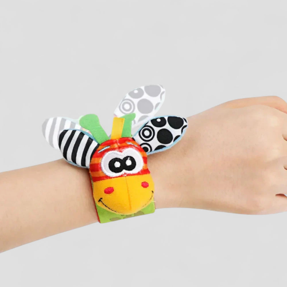 Baby Rattle Socks Wrist Toy Set Sensory