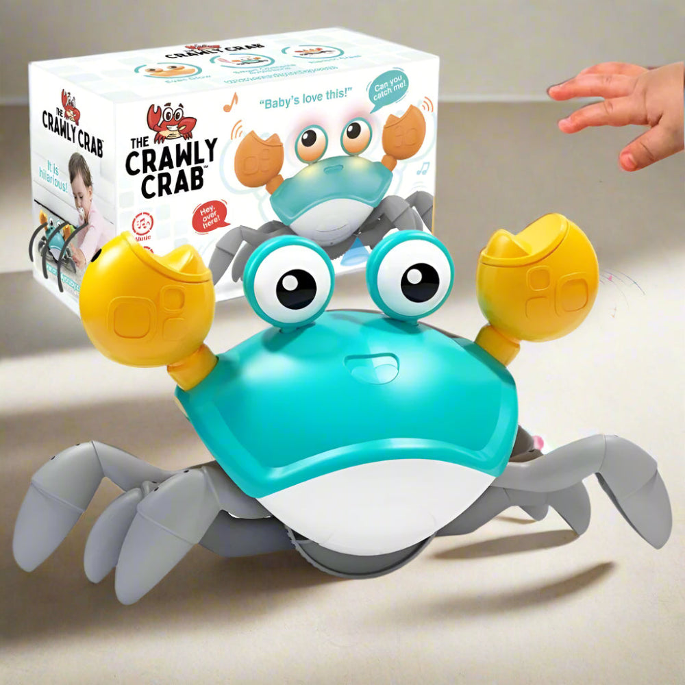 Baby Toy Interactive Crawling Musical Crab