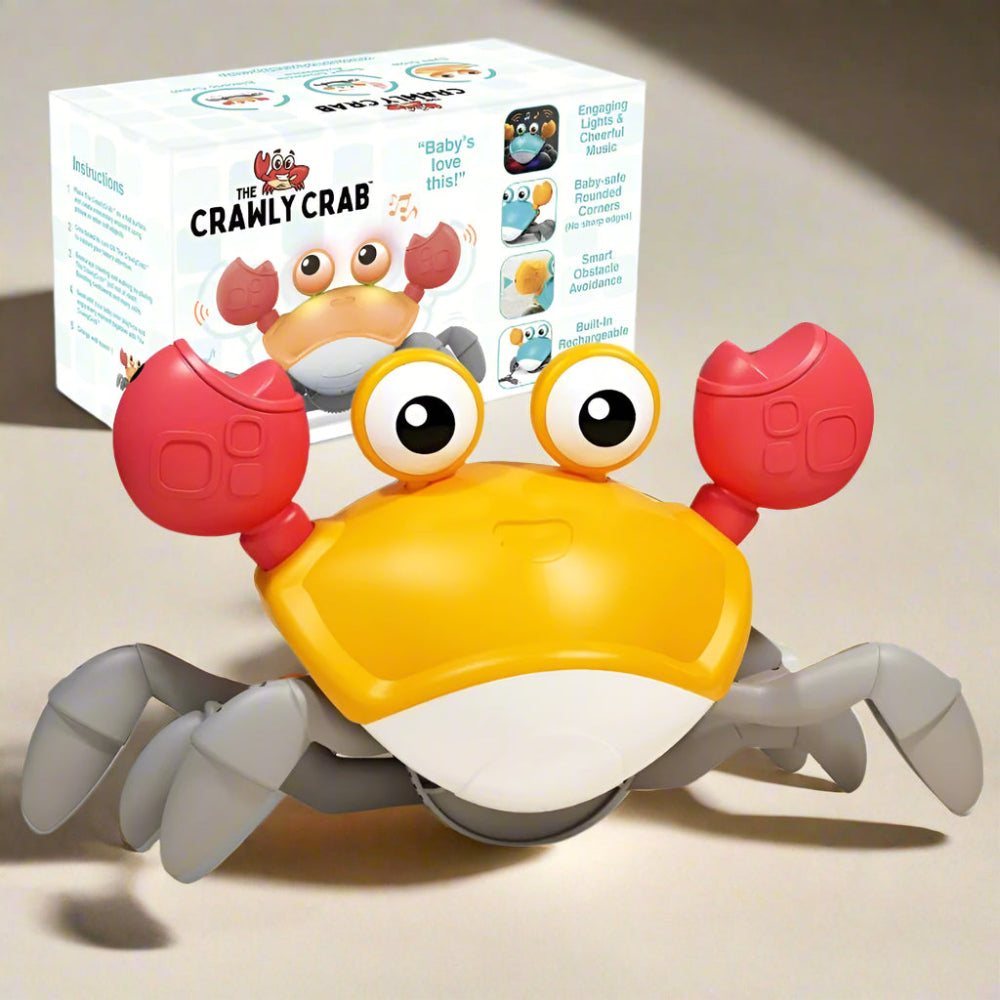 Baby Toy Interactive Crawling Musical Crab