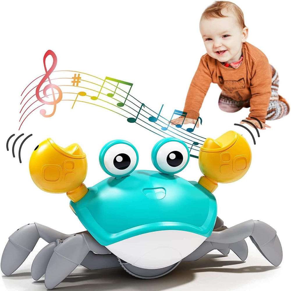 Baby Toy Interactive Crawling Musical Crab