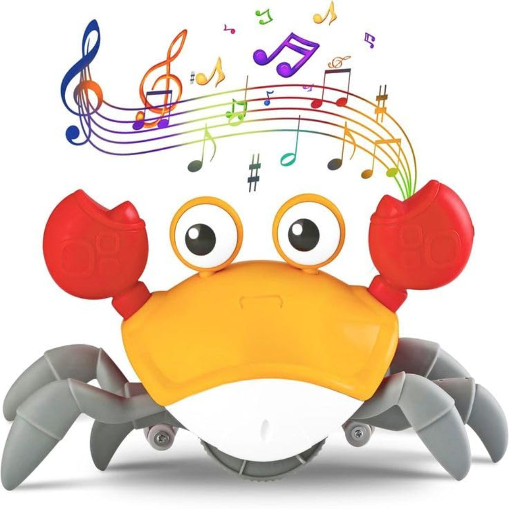 Baby Toy Interactive Crawling Musical Crab