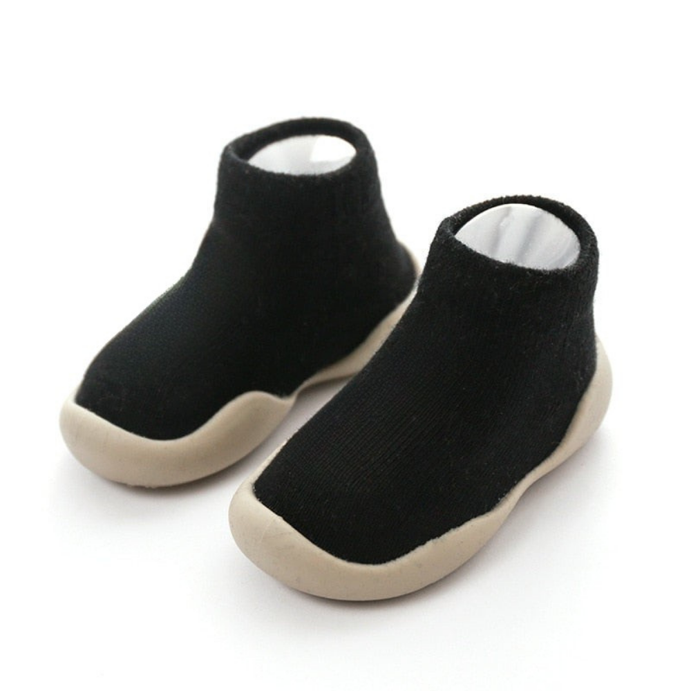 Baby Walking Shoes Non Slip Knit Upper Soft Sole