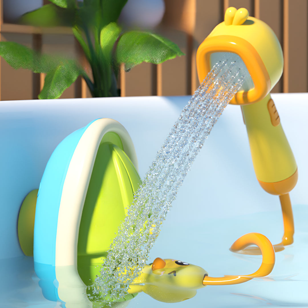Bath Toy Duck Shower Sprayer Kids Water Play Set