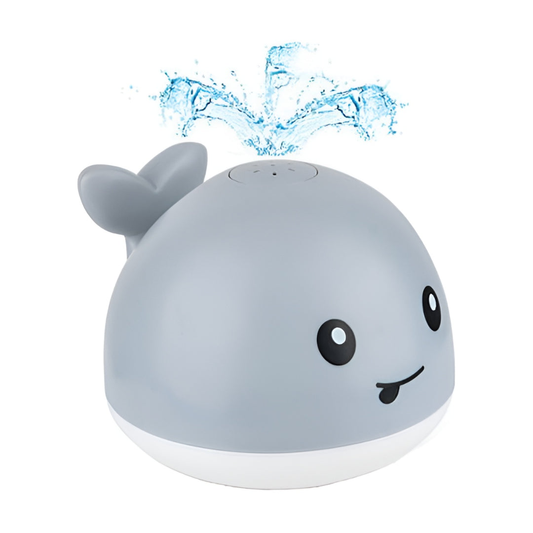 Bath Toy Whale Sprinkler Kids Light Up Water Play