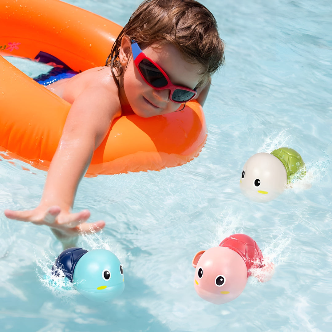 Bath Toys Wind Up Swimming Toys Water Play Set