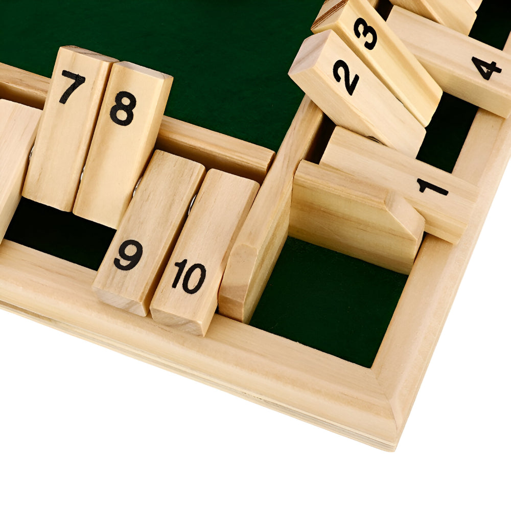 Board Game Wooden Math Style Family Set