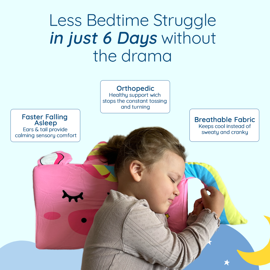 Calmly - Toddler Sensory Pillow For Bedtime Battles