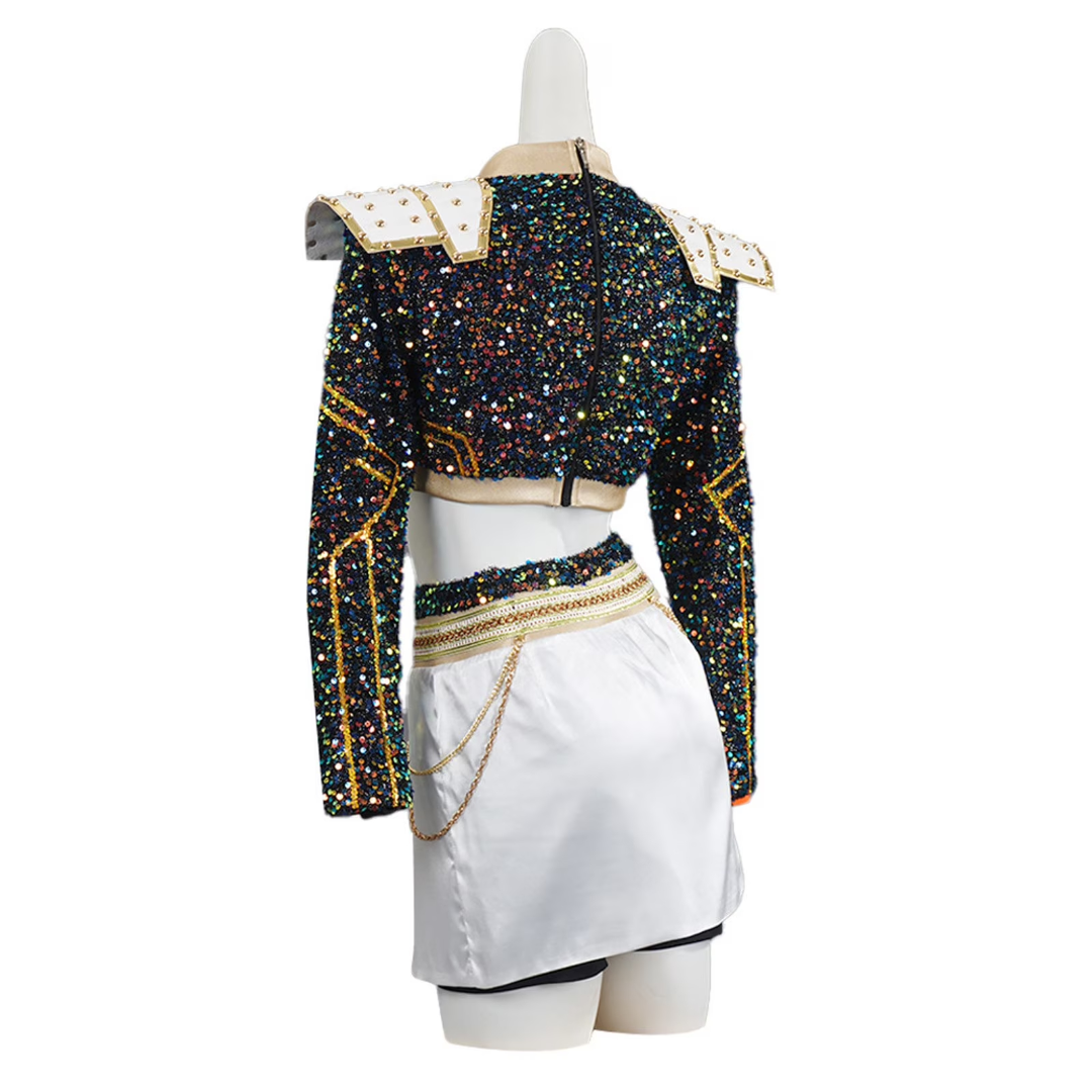 Costume Dress Performance Outfit Stage Party Costume Set