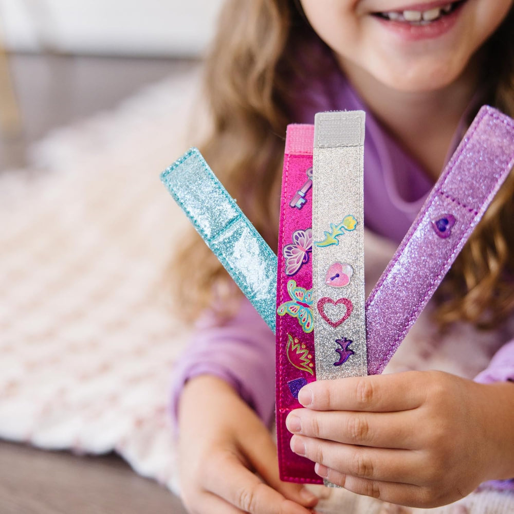 DIY Bracelet Making Kit Kids Stickers Charms