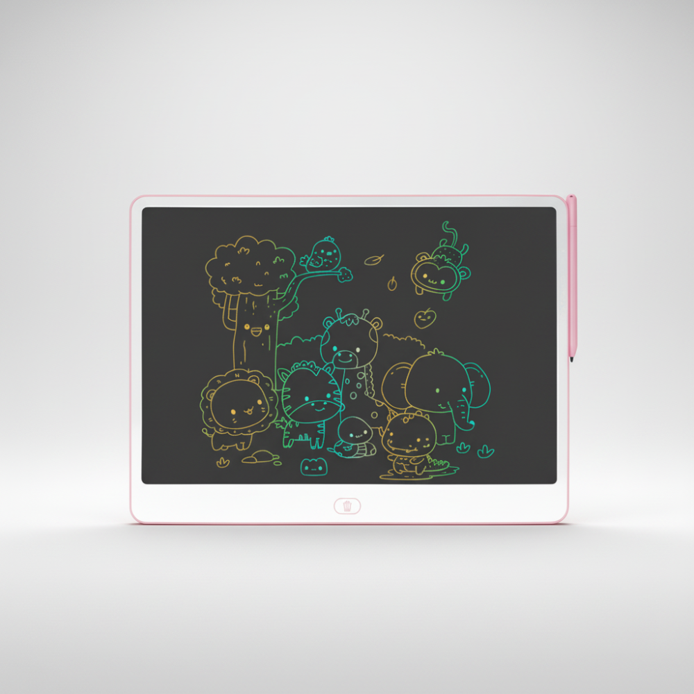 Tableta de dibujo para niños tablero de escritura LCD