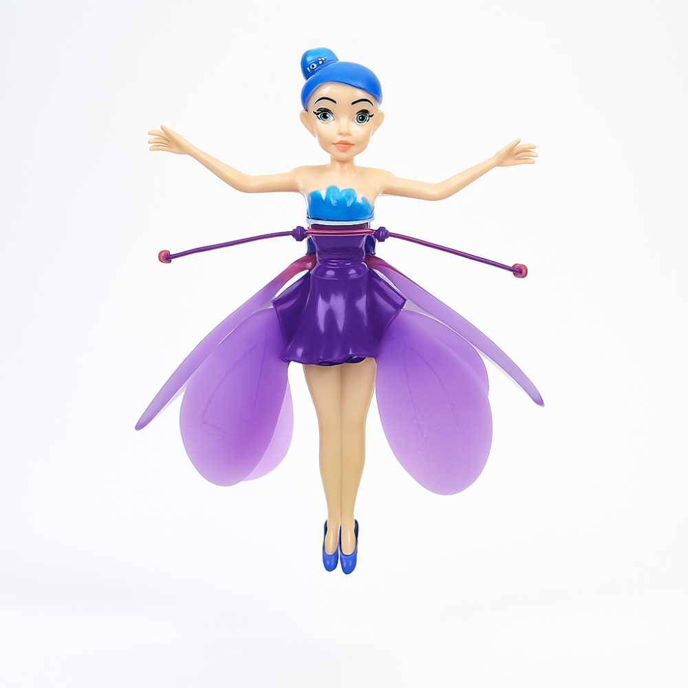 Flying Fairy Princess Toy Rechargeable LED Hand Sensor Kids