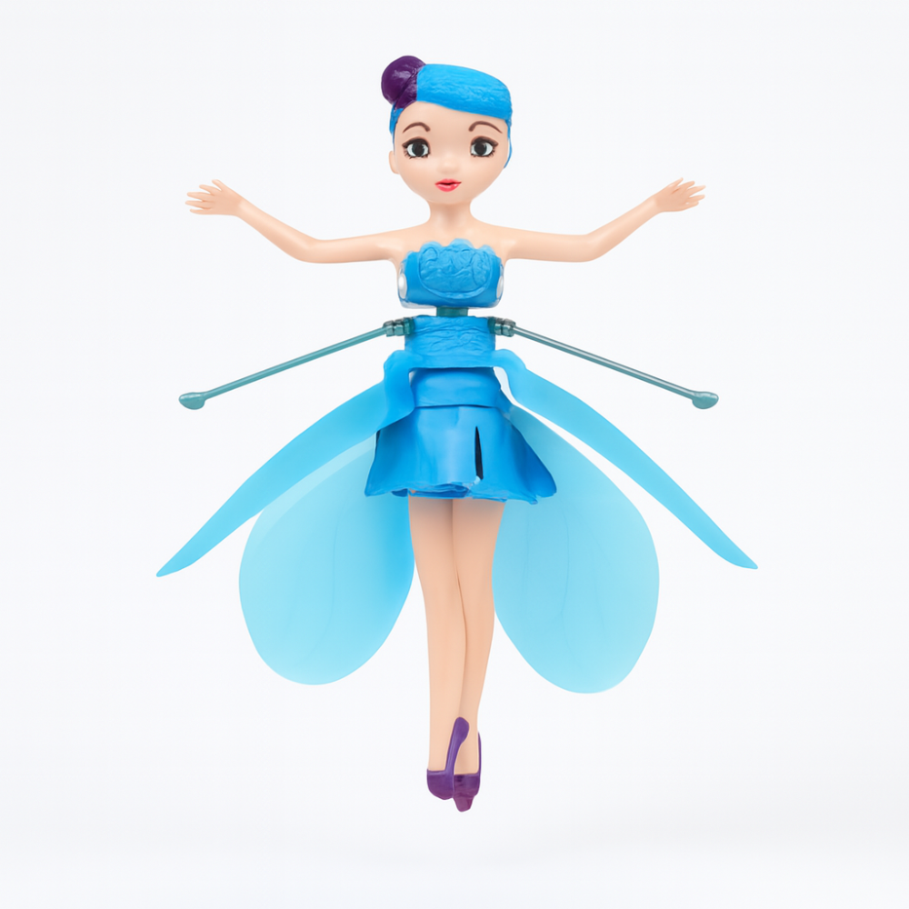 Flying Fairy Princess Toy Rechargeable LED Hand Sensor Kids