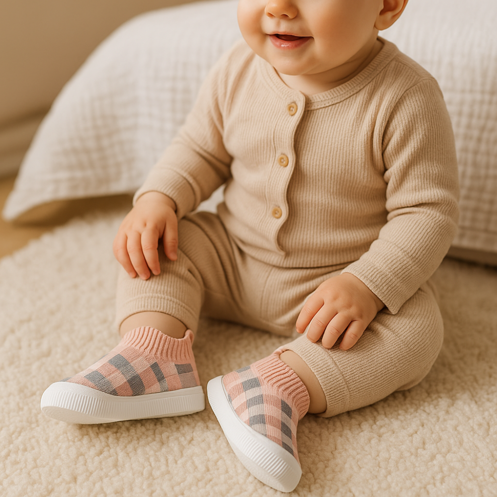 Baby Walking Shoes Soft Sole Breathable Non Slip Sneakers