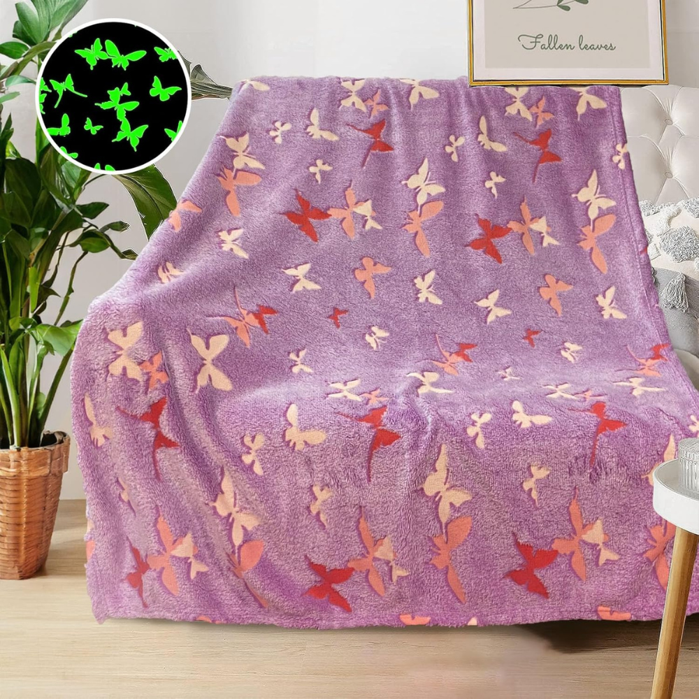 Kids Glowing Blanket Soft Throw
