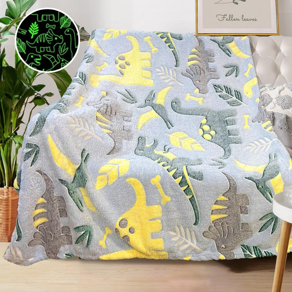 Kids Glowing Blanket Soft Throw