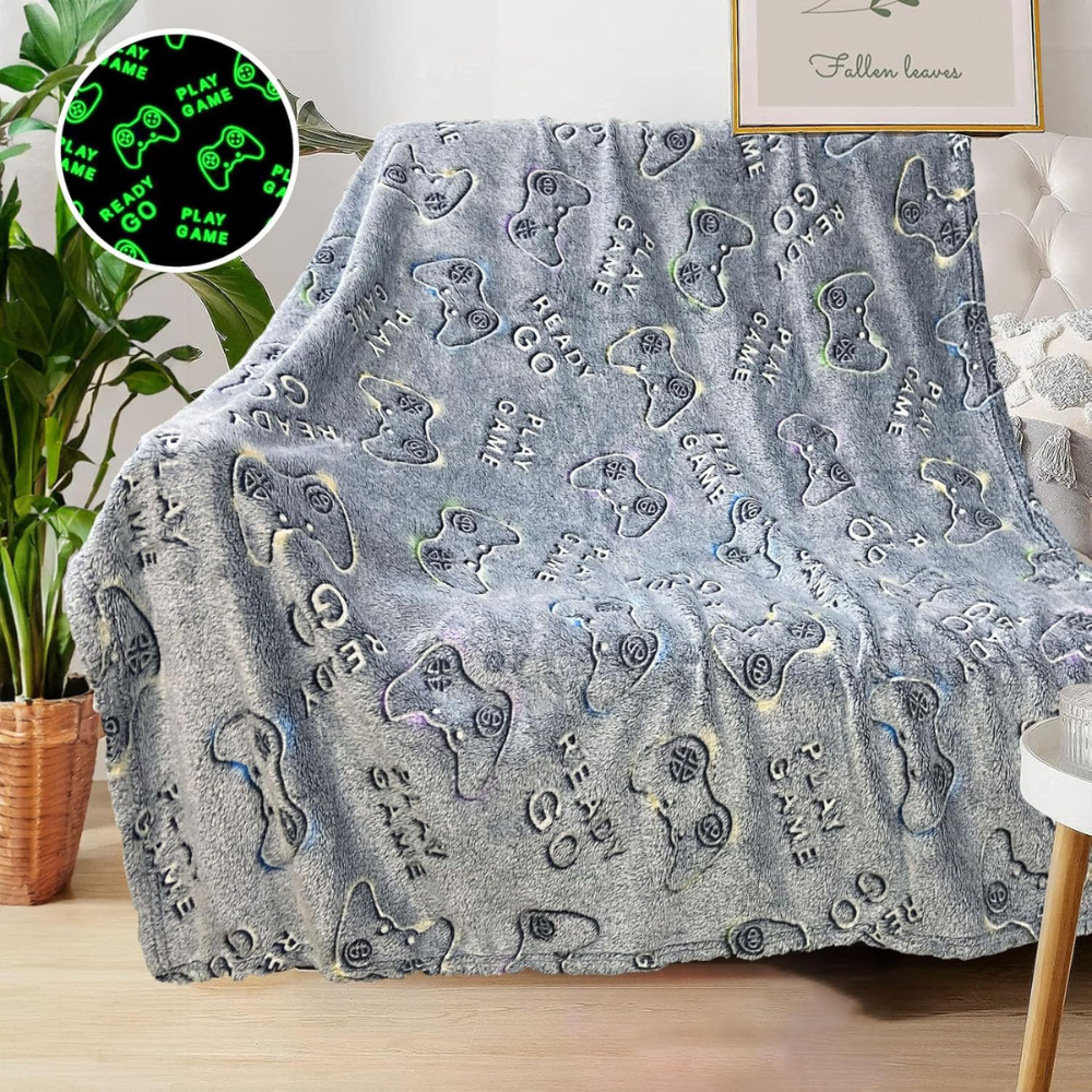 Kids Glowing Blanket Soft Throw