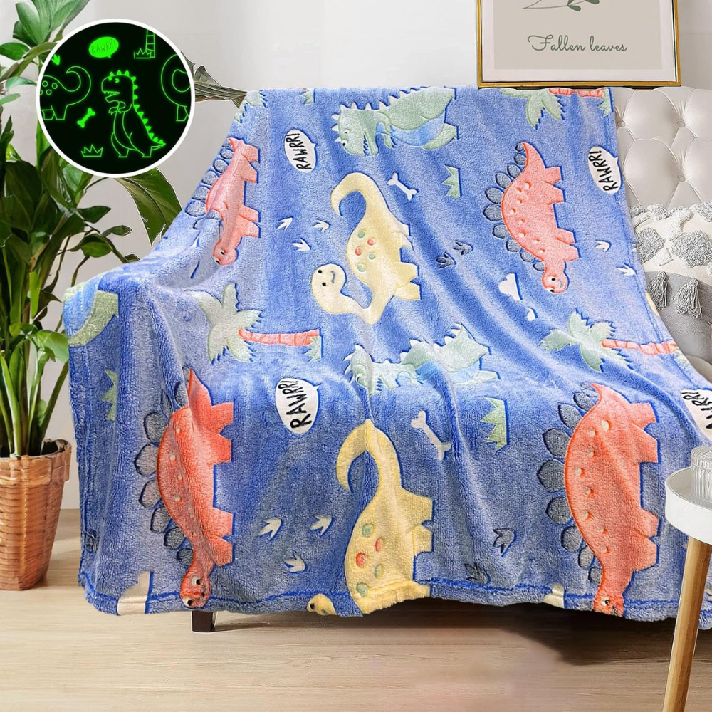Kids Glowing Blanket Soft Throw