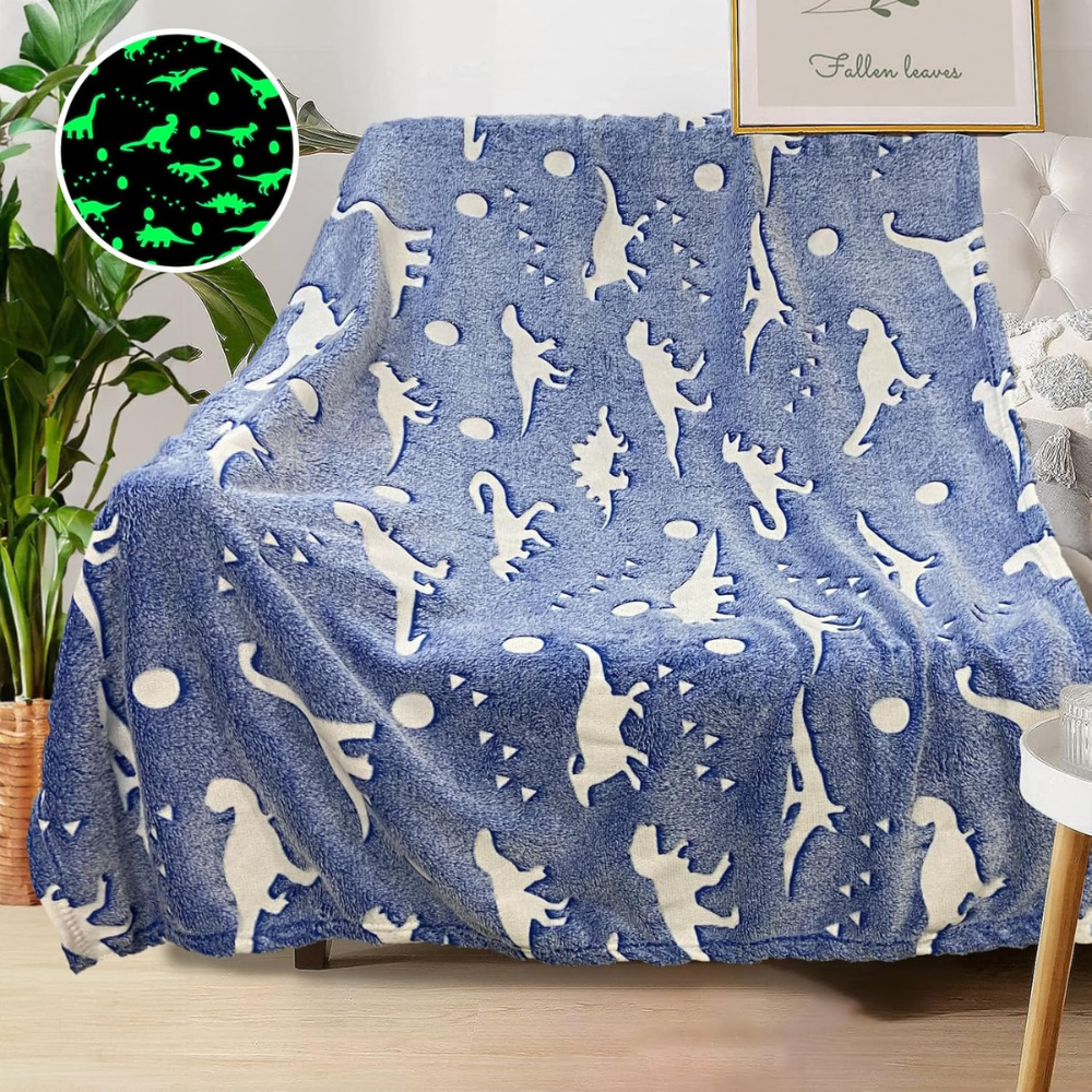 Kids Glowing Blanket Soft Throw