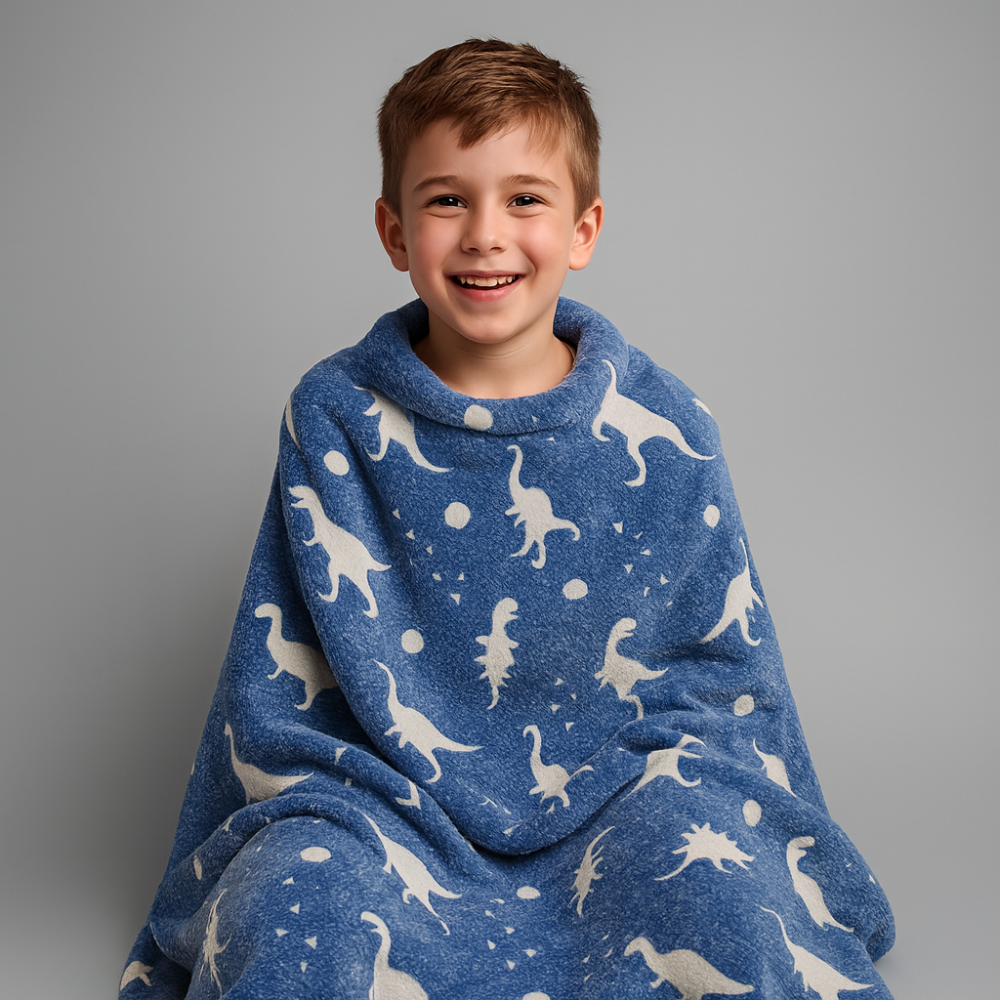 Kids Glowing Blanket Soft Throw