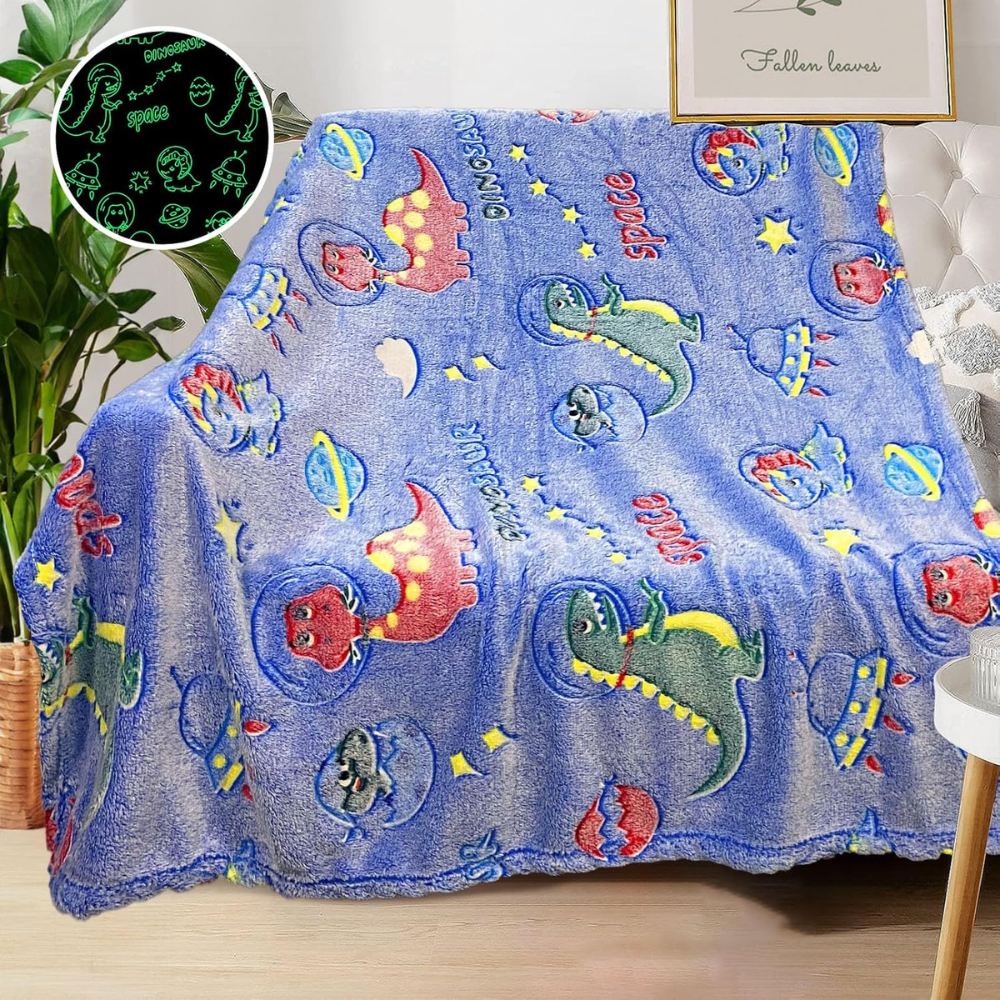 Kids Glowing Blanket Soft Throw