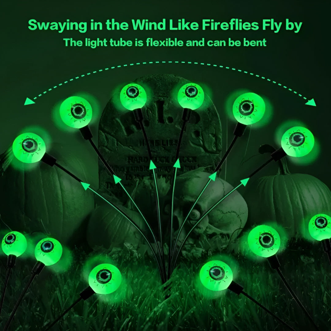 Halloween Decorations Solar Garden Lights Outdoor Pathway Set