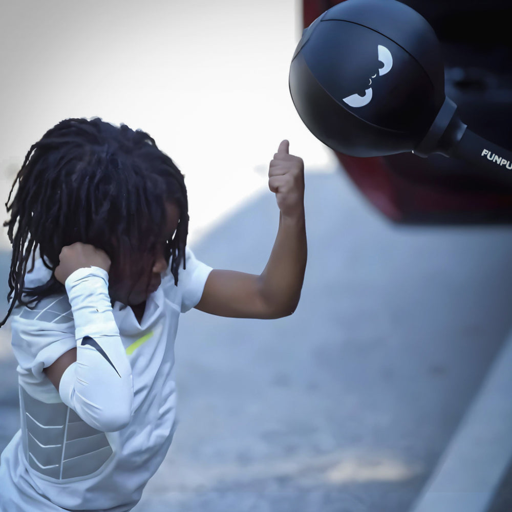 Kids Toy Punching Ball Strength Training Stand Activity Set