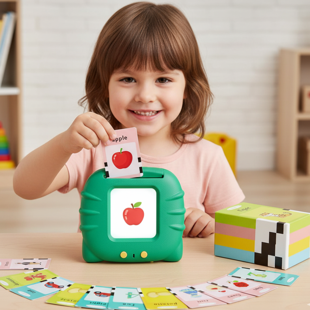 Interactive Toddler Speaking Tool Flash Cards