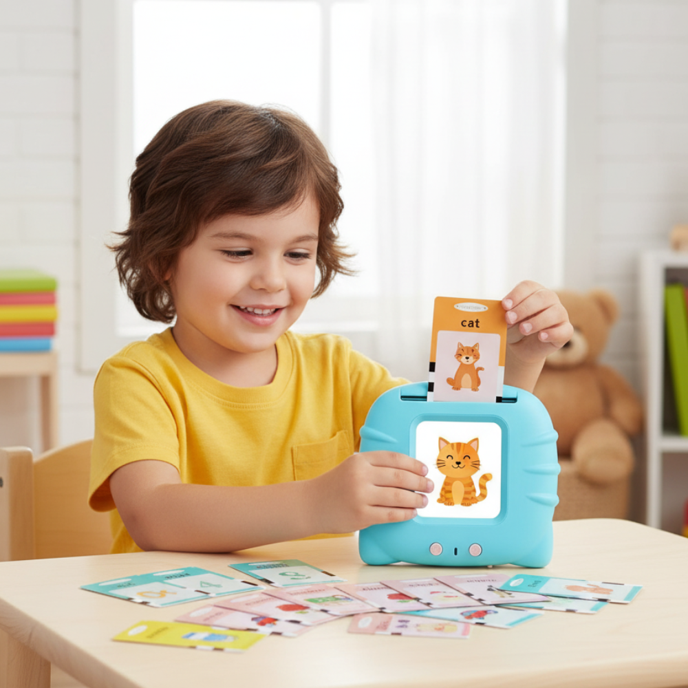 Interactive Toddler Speaking Tool Flash Cards