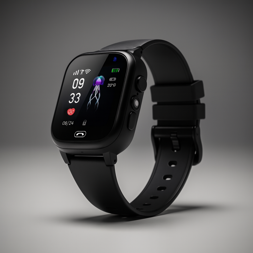 Kids GPS Smartwatch Video Calling Waterproof Safety Tracker