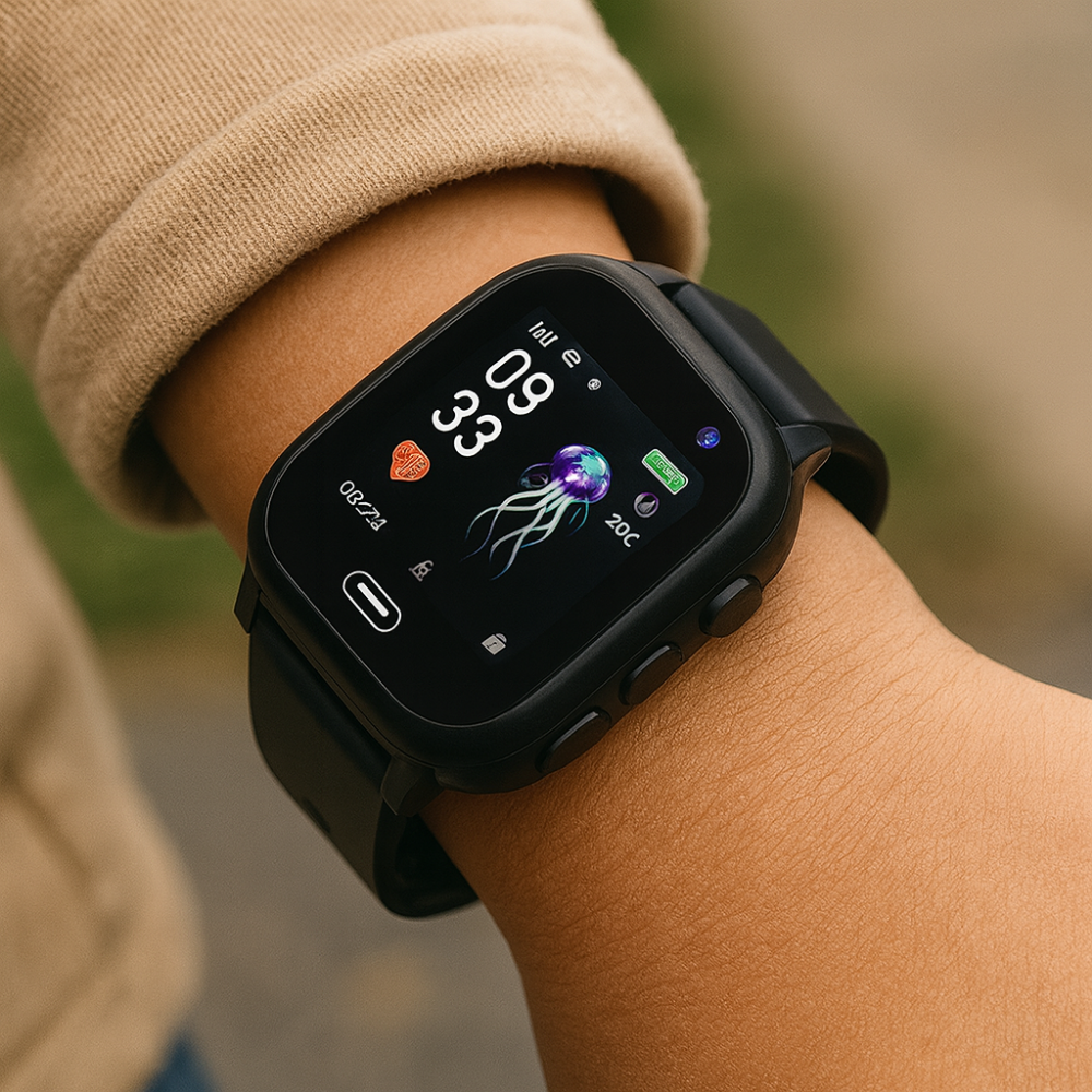 Kids GPS Smartwatch Video Calling Waterproof Safety Tracker