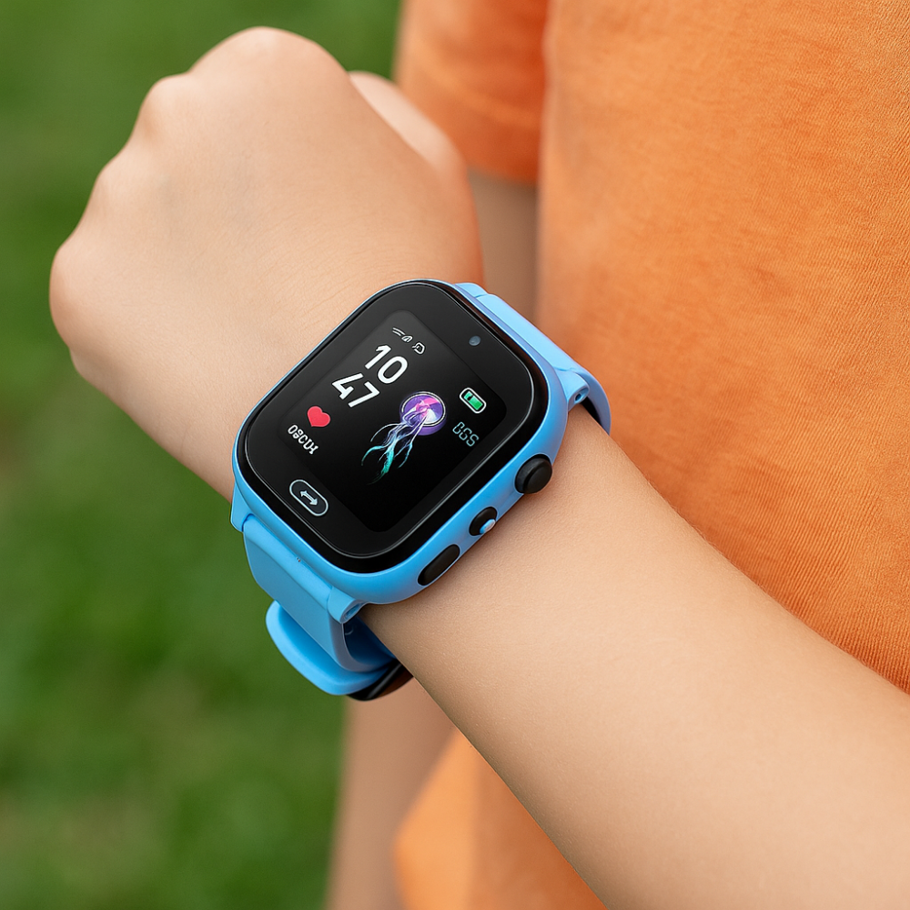 Kids GPS Smartwatch Video Calling Waterproof Safety Tracker