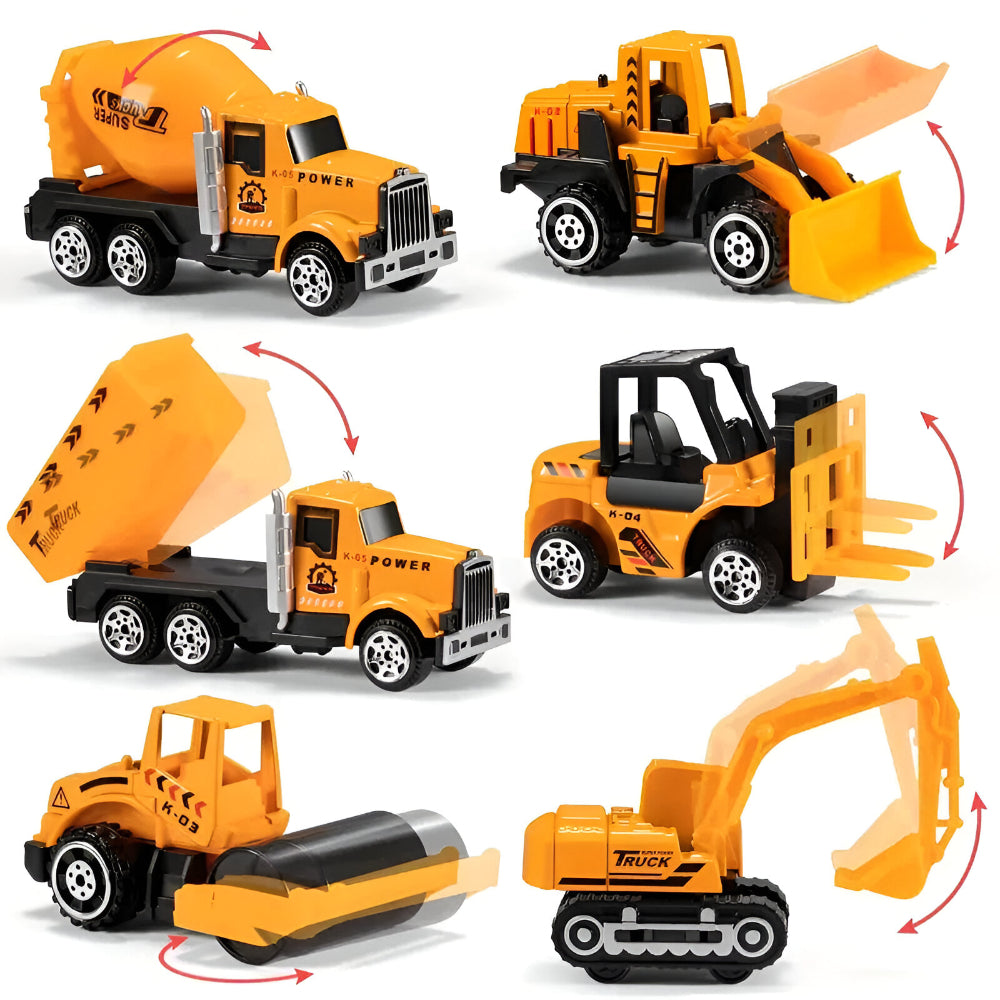Kids Toys Construction Vehicle Playset Truck Carrier
