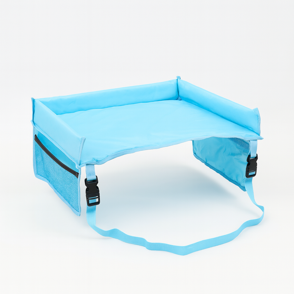 Kids Travel Activity Tray Car Seat Storage Pockets